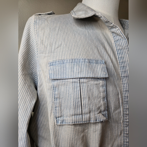 NWT Universal Thread Railroad Striped Jacket XXL - Picture 4 of 14